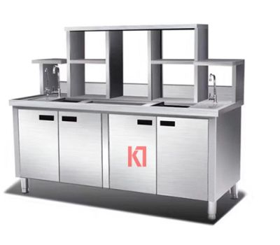 Quầy pha chế trà sữa (milktea working table)